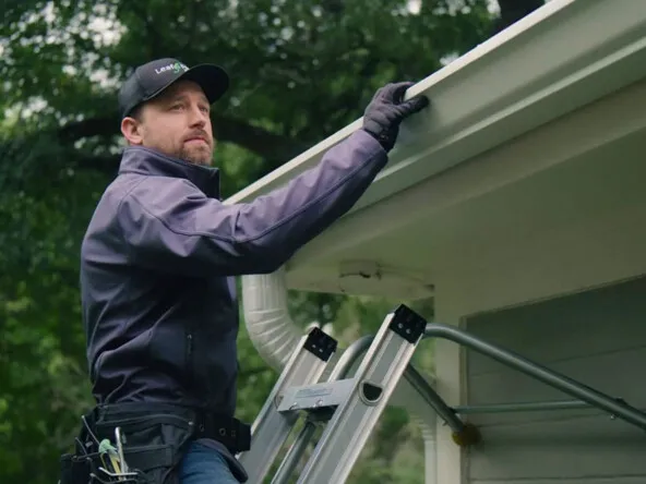 installs over gutters