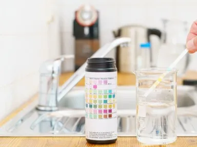 What is the pH of water?