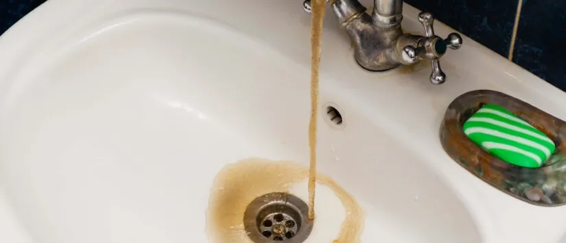 Why is my water brown