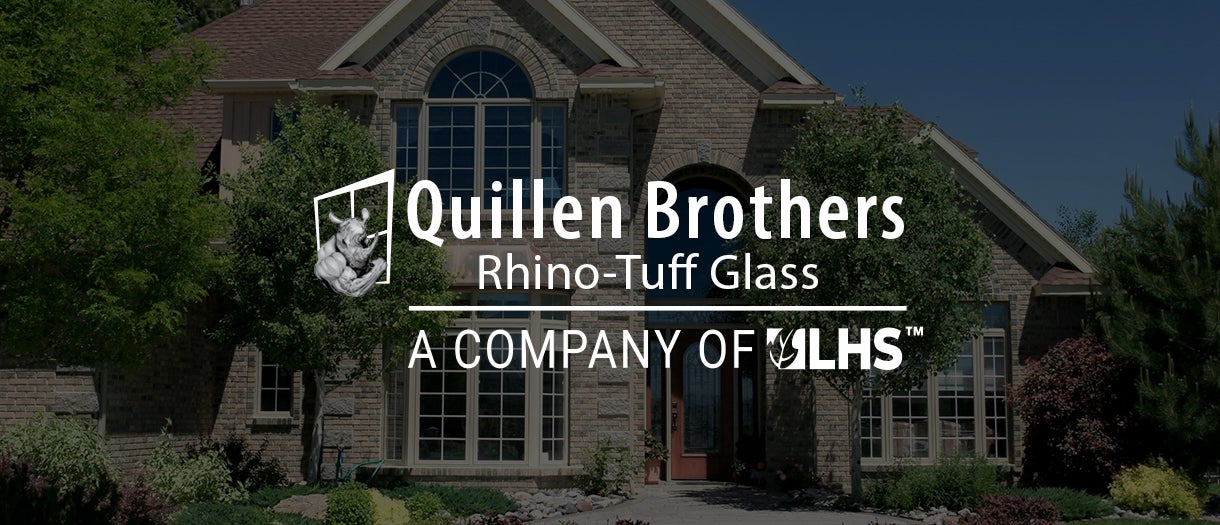 graphic for announcement of quillen brothers rhino-tuff glass